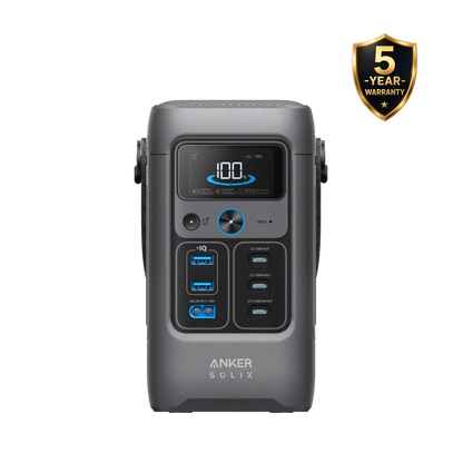 Anker SOLIX C200X DC Portable Power Station - 192Wh | 200W