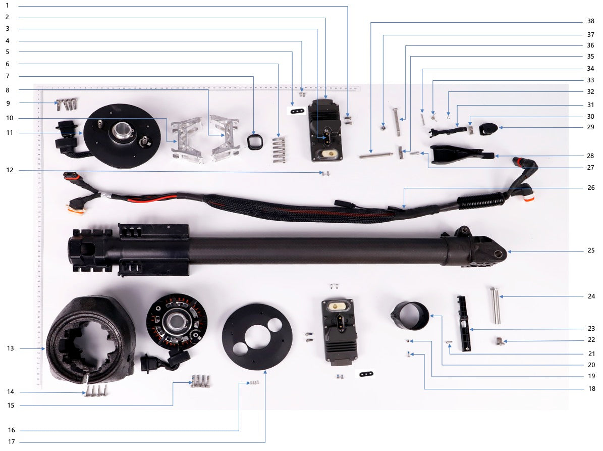 T50 M2 Arm Kit(Unassembled)
