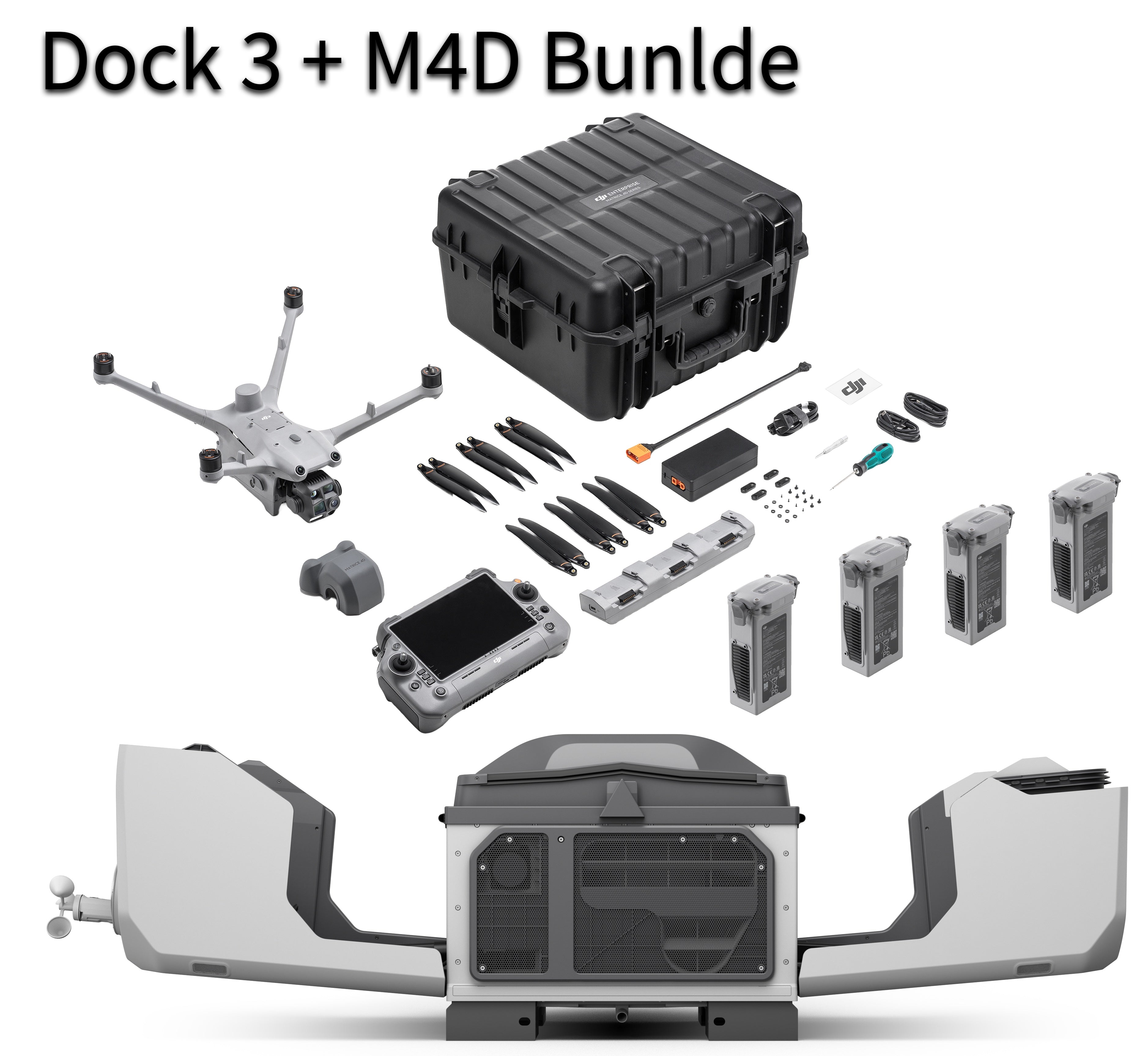 DJI Dock 3 with DJI Matrice 4D Bundle