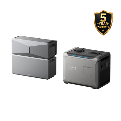 Anker SOLIX E10 Home Backup System with Smart Generator 5500 (Tri-Fuel)