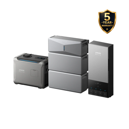 Anker SOLIX E10 Home Backup System with Power Dock & Smart Generator