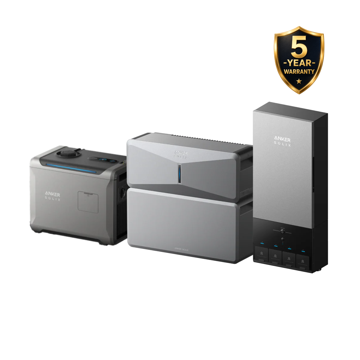 Anker SOLIX E10 with Smart Generator 5500 (Tri-Fuel)