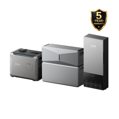 Anker SOLIX E10 Home Backup System with Power Dock & Smart Generator