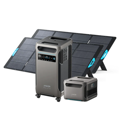 Anker SOLIX F3800 Portable Power Station - 3,840Wh | 6,000W LiFePO4 Battery (Refurbished)
