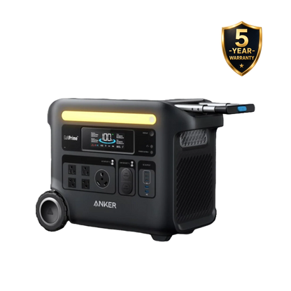 Anker SOLIX F2600 Portable Power Station - 2,560Wh | 2,400W