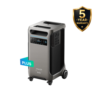 Anker SOLIX F3800 Plus Portable Power Station - 3,840Wh | 6,000W