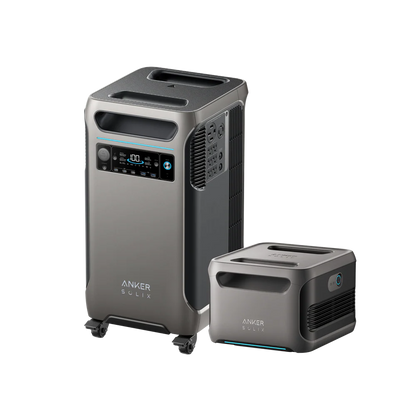 Anker SOLIX F3800 Portable Power Station - 3,840Wh | 6,000W LiFePO4 Battery (Refurbished)