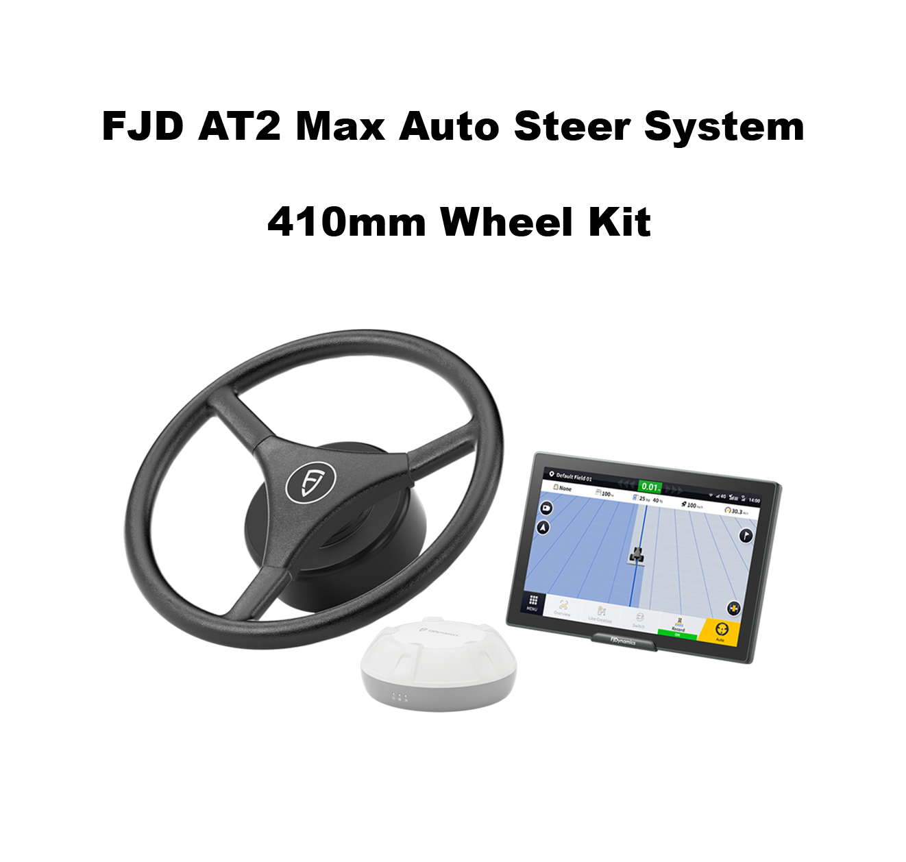 FJD AT2 Max Auto Steer System – 410mm Wheel Kit