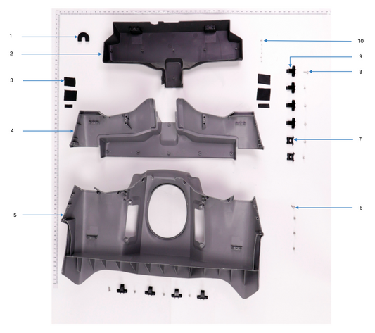 DJI Agras T40 Front Shell Kit