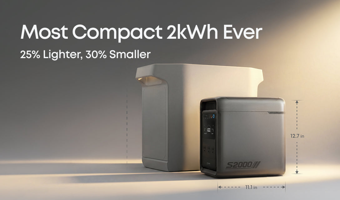 Anker SOLIX S2000 Portable Power Station ｜2010Wh 1500W