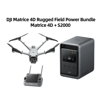 DJI Matrice 4D + Anker SOLIX S2000 Rugged Field Power Bundle
