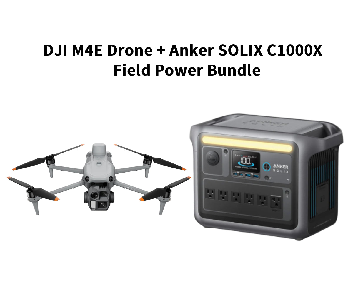 DJI Matrice 4E+Anker SOLIX C1000X Survey Field Power Bundle