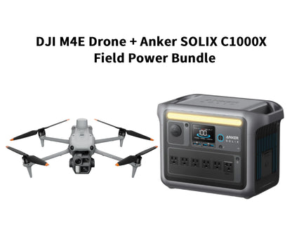 DJI Matrice 4E+Anker SOLIX C1000X Survey Field Power Bundle
