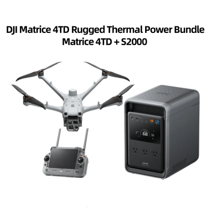 DJI Matrice 4TD + Anker SOLIX S2000 Rugged Thermal Power Bundle