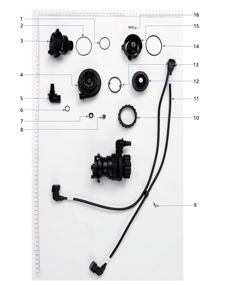 DJI Agras T100 /T70P Pump Full Set (Pump x2)