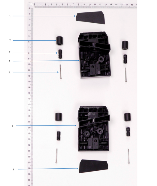 T40 battery fixing piece kit