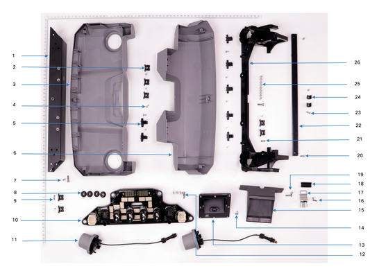 T40 Rear Frame kit