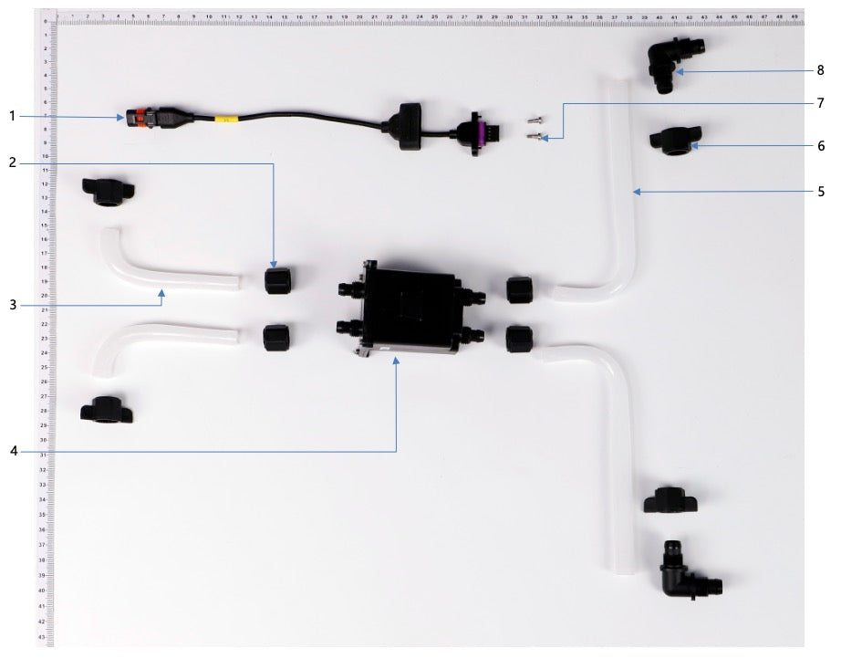T50 Flow Meter Full Set- Assembled