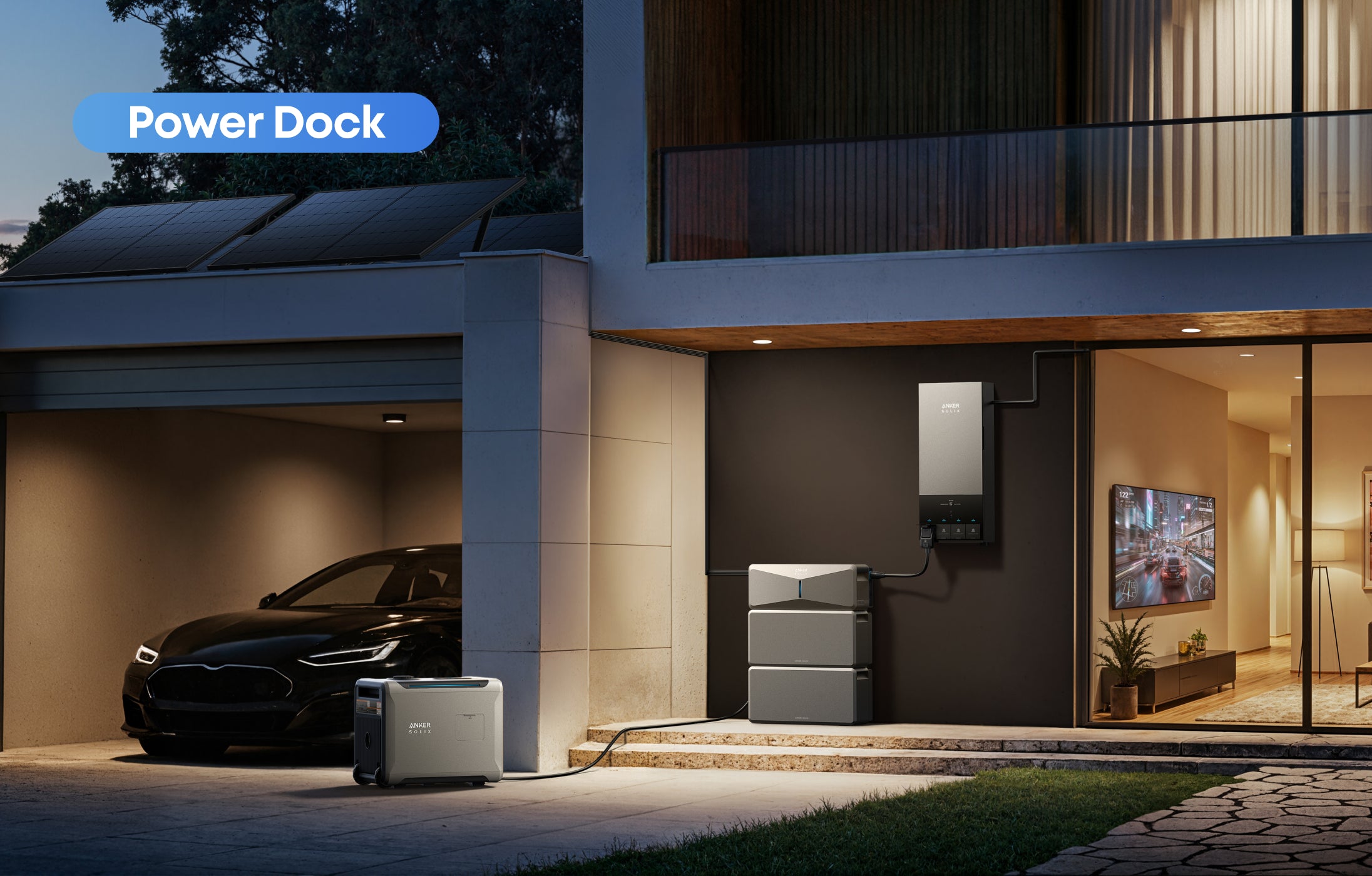 Anker SOLIX E10 Whole-Home Backup Energy Storage System ｜UL9540 & UL9540A Certified