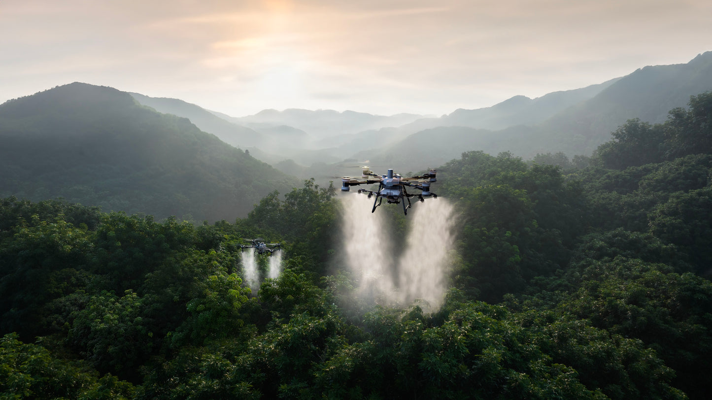 DJI Agras T100 Spraying Drone