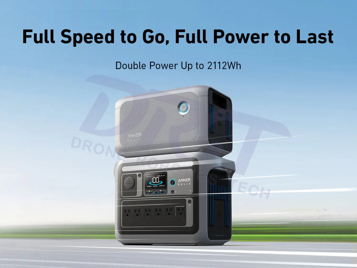 Anker SOLIX BP1000X Expansion Battery - 1,056Wh LFP (For Anker SOLIX C1000X) - Expansion Batteries