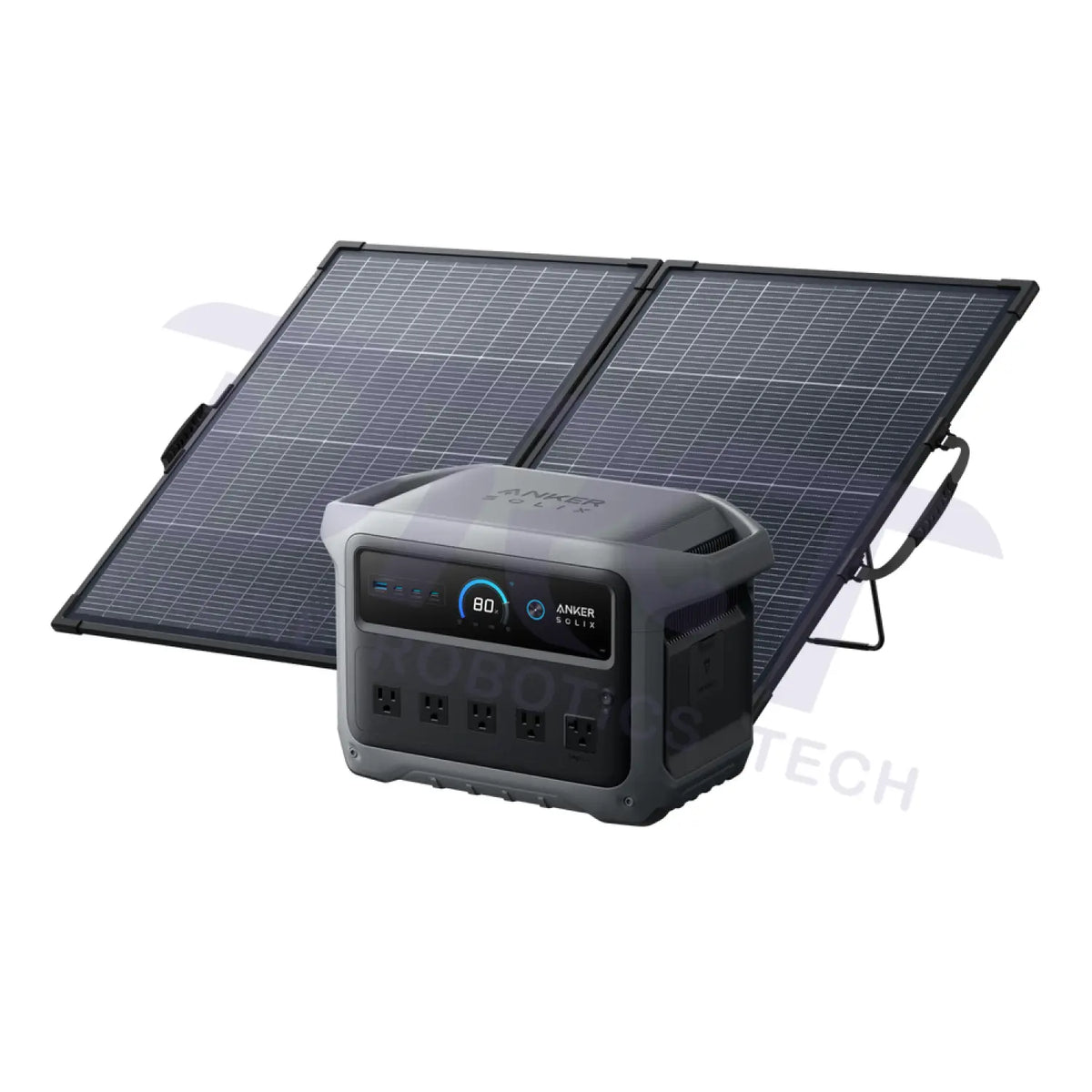 Anker SOLIX C1000X Gen 2 Portable Power Station with 200W Bifacial Solar Panel
