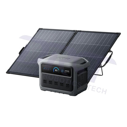 Anker SOLIX C1000X Gen 2 Portable Power Station with 200W Bifacial Solar Panel