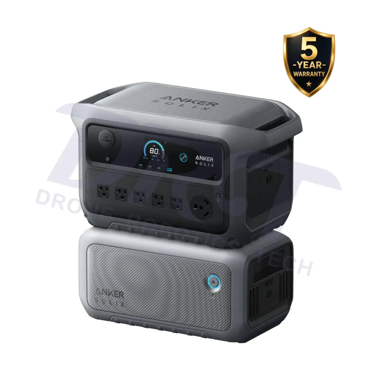 Anker SOLIX C2000X Gen 2 Portable Power Station - 2,048Wh | 2,400W - C2000X Gen 2 + BP2000 - Portable Power Stations