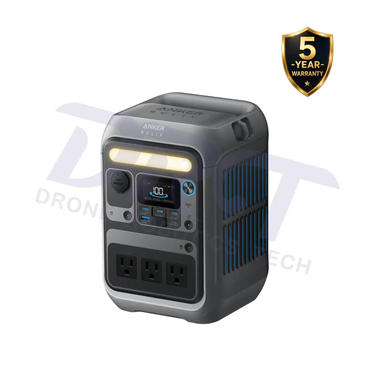Anker SOLIX C300X Portable Power Station - 288Wh | 300W - Portable Power Stations