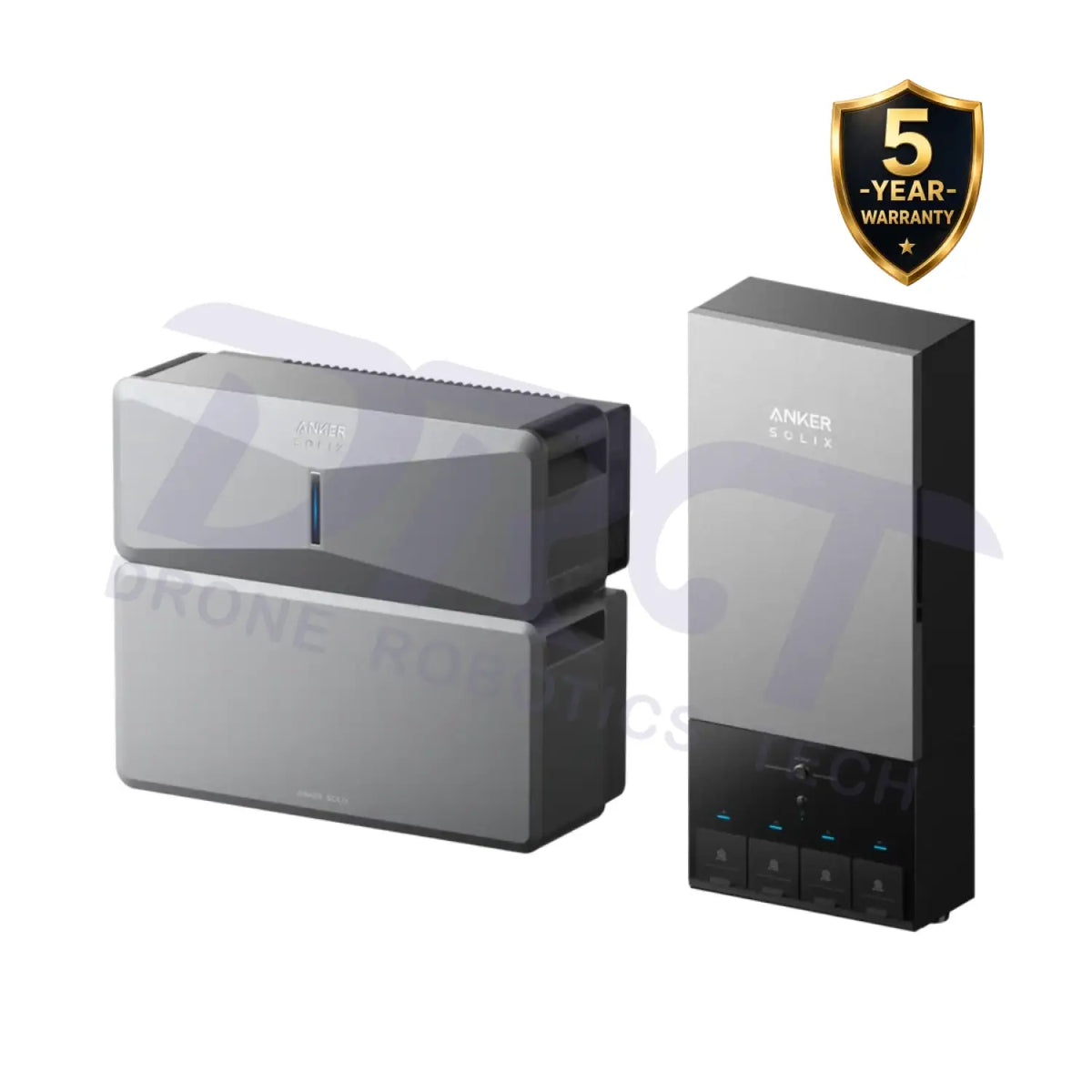 Anker SOLIX E10 Home Backup System with Power Dock - E10 (1×Power Module + 1×Battery) + Power Dock - Portable Power