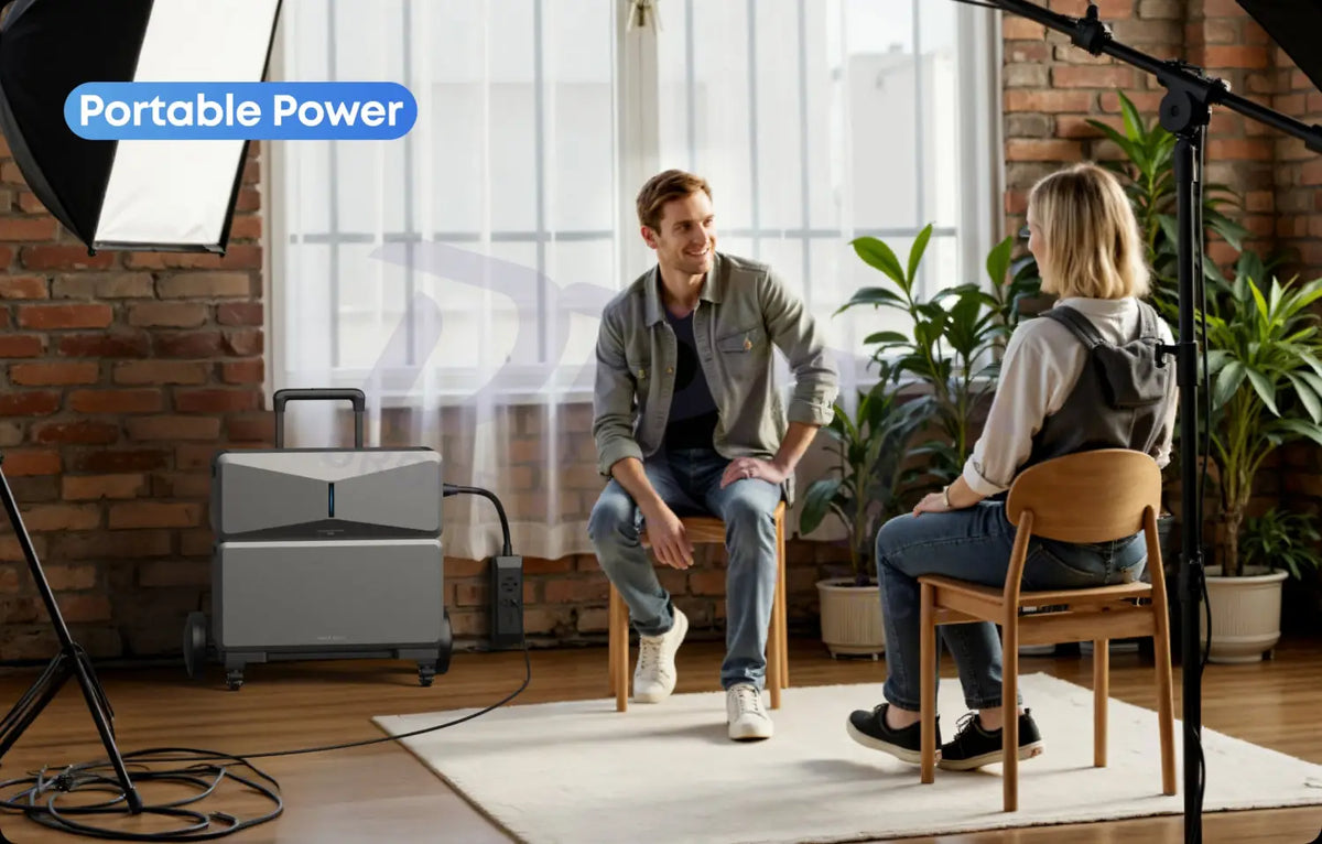 Anker SOLIX E10 Home Backup System with Power Dock - Portable Power Stations