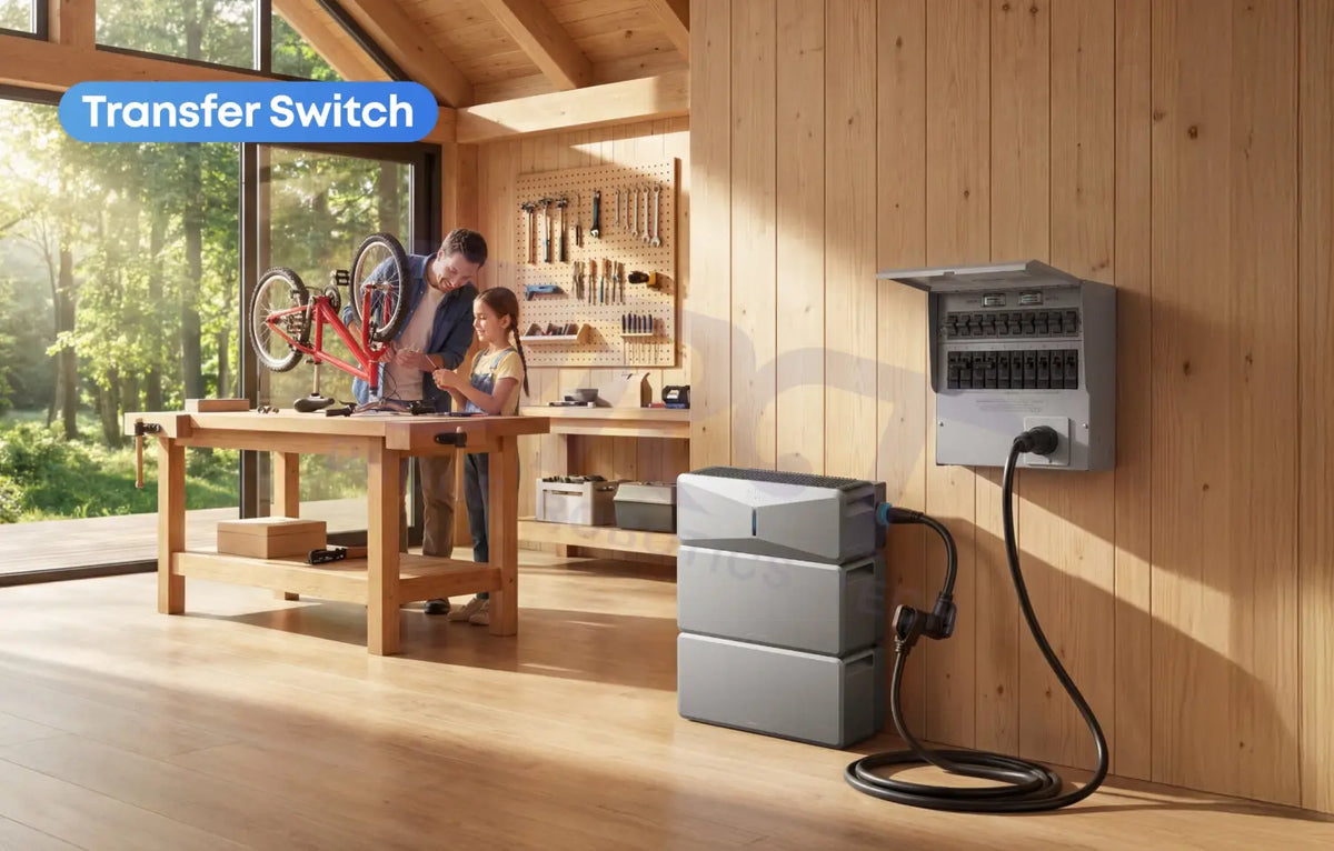 Anker SOLIX E10 Home Backup System with Power Dock - Portable Power Stations