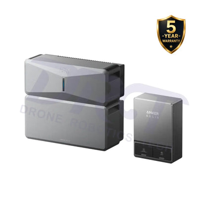 Anker SOLIX E10 Home Backup System with Smart Inlet Box - E10 (1×Power Module + 1×Battery) + Smart Inlet Box - Portable
