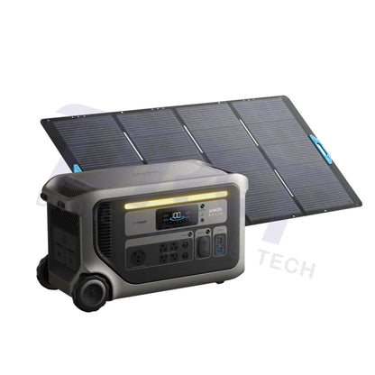 Anker SOLIX F3000 Portable Power Station - 3,072Wh | 3,600W - F3000 + PS400 Solar Panel - Portable Power Stations