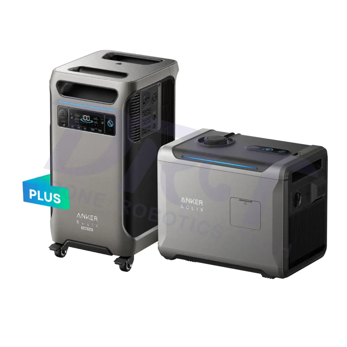 Anker SOLIX F3800 Plus Portable Power Station - 3,840Wh | 6,000W - F3800 Plus + Smart Generator 5500 - Portable Power