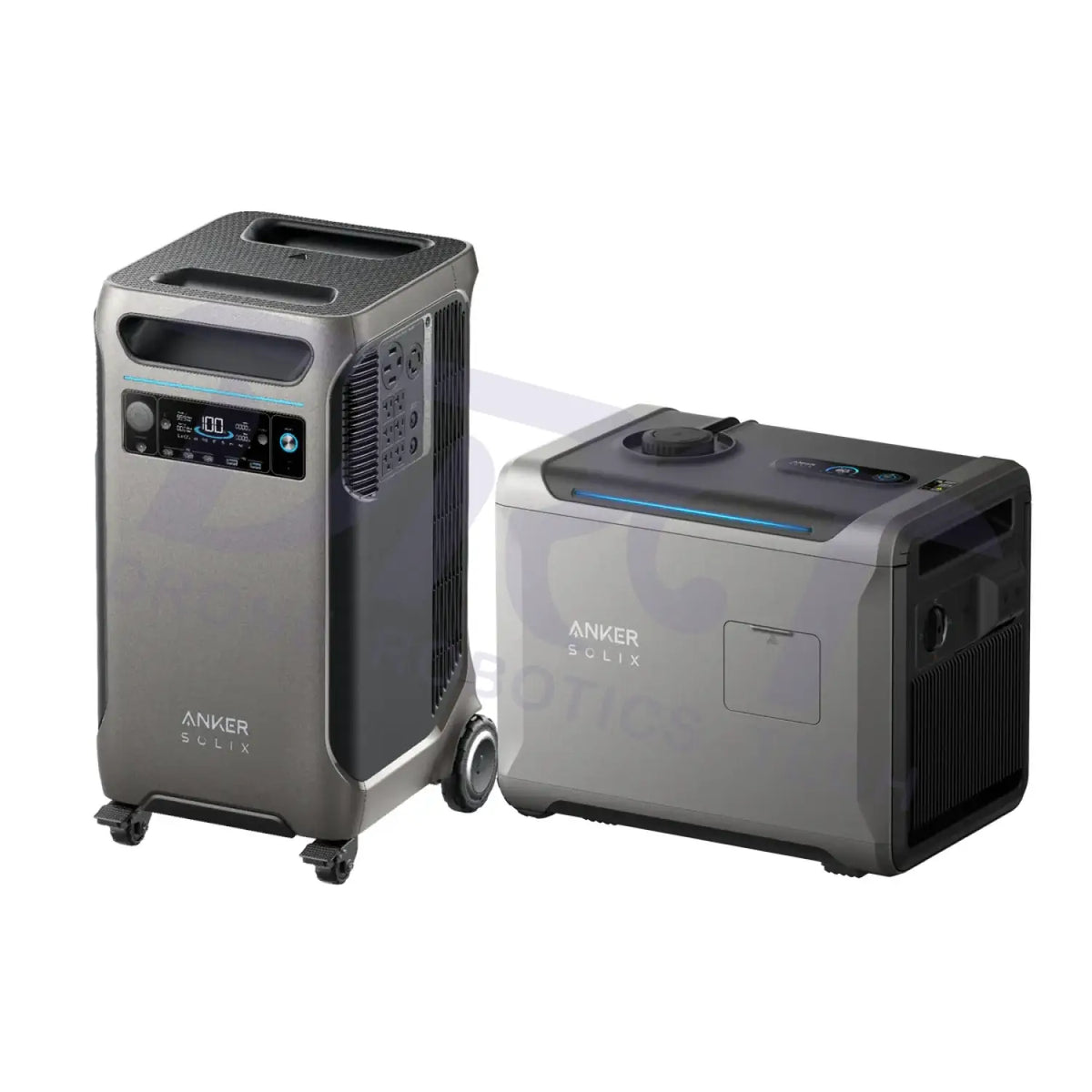 Anker SOLIX F3800 Portable Power Station - 3,840Wh | 6,000W LiFePO4 Battery - F3800 + Smart Generator 5500 - Portable