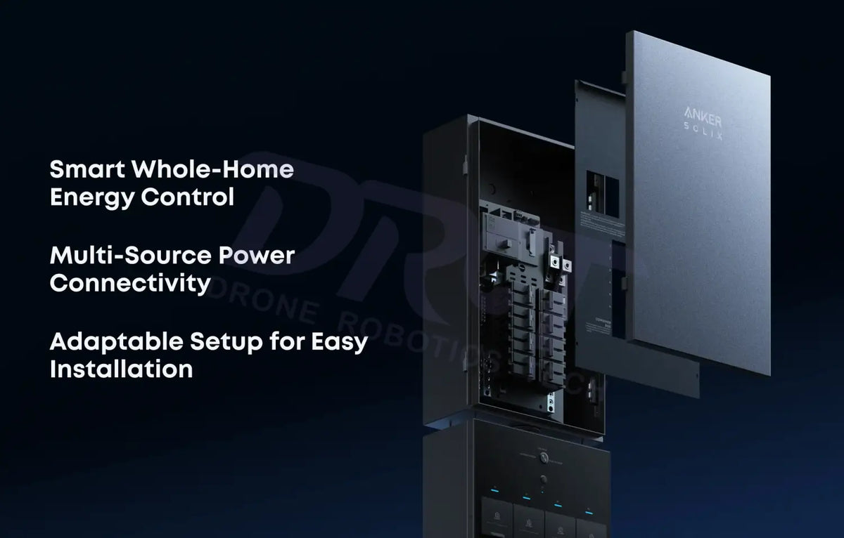 Anker SOLIX Power Dock for E10 | Automatic Whole-Home Backup - Whole-Home Backup