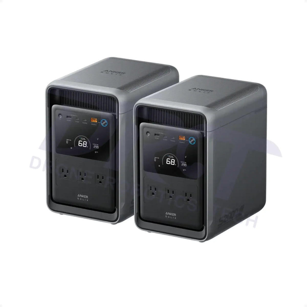 Anker SOLIX S2000 Portable Power Station ｜2010Wh 1500W - 2× S2000 Portable Power Station - Portable Power Stations