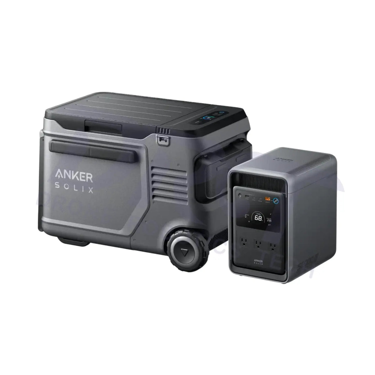 Anker SOLIX S2000 Portable Power Station ｜2010Wh 1500W - S2000 + EverFrost 2 40L Electric Cooler - Portable Power