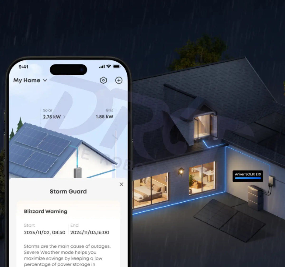 Anker SOLIX Smart Inlet Box | Whole-Home Backup & Energy Savings - Whole-Home Backup