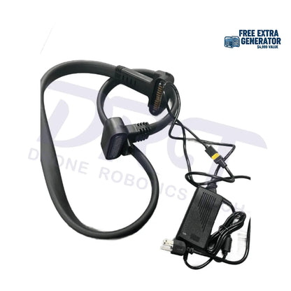 DJI D12000i Charging Extension Cord + Battery Cooler Fan Adapter