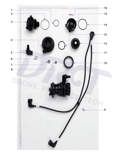 DJI Agras T100 /T70P Pump Full Set (Pump x2)