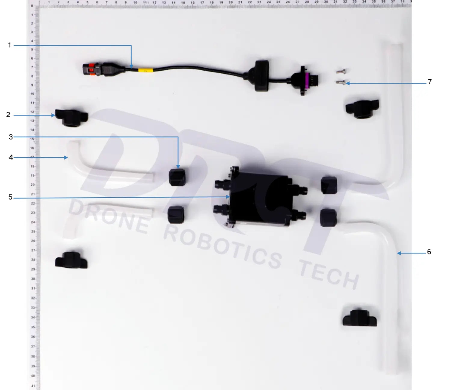 DJI Agras T25 Flow Meter Module Kit - Parts