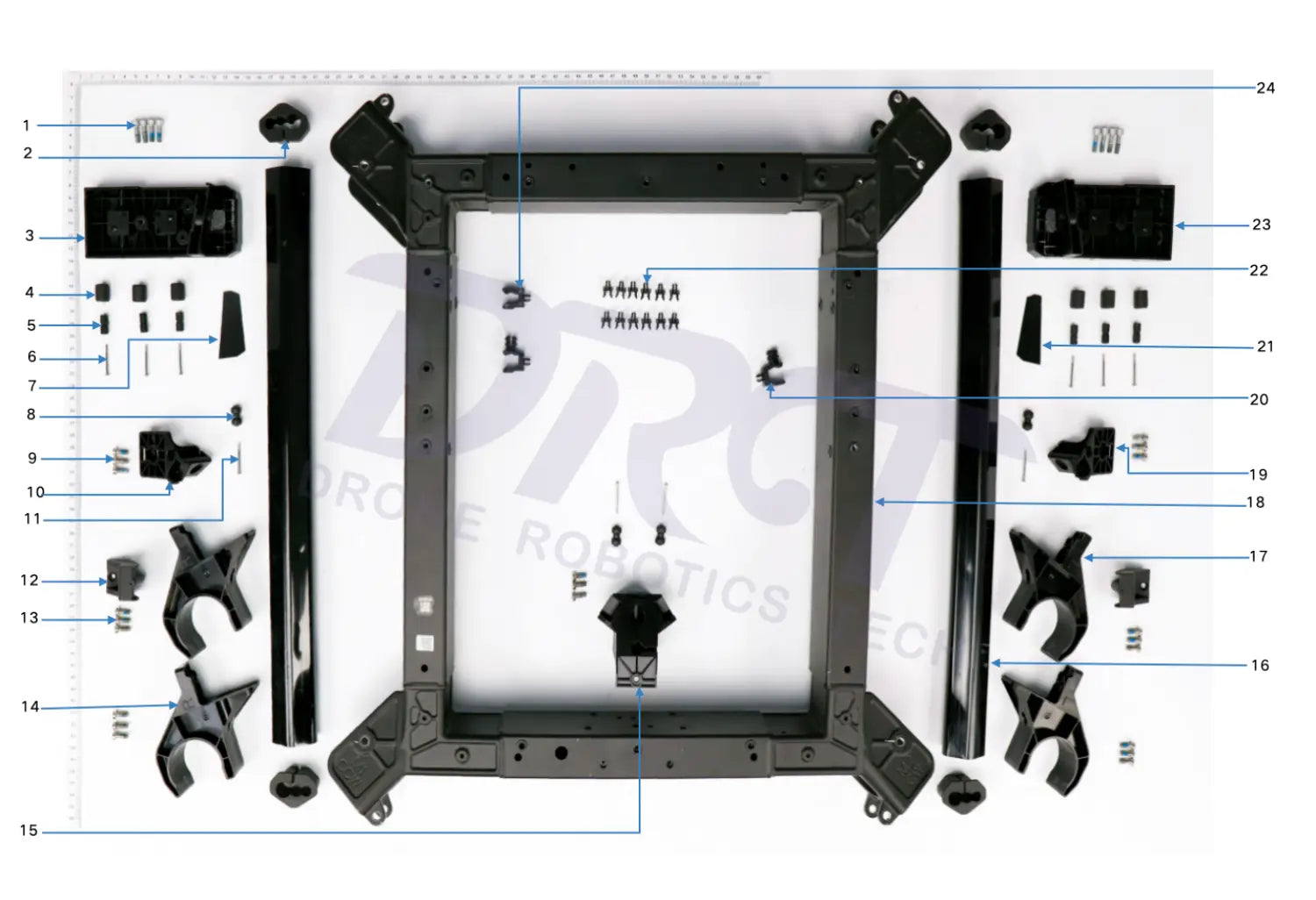 DJI Agras T25 Middle Frame Kit - Parts