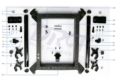 DJI Agras T25 Middle Frame Kit - Parts