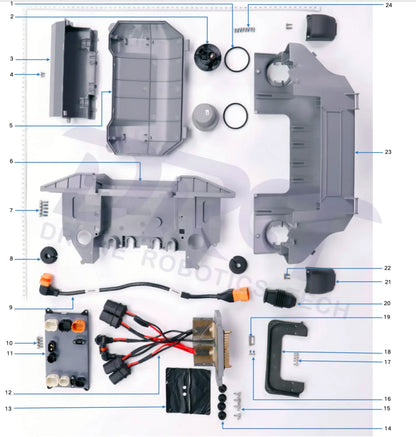 DJI Agras T25 Rear Frame - Parts