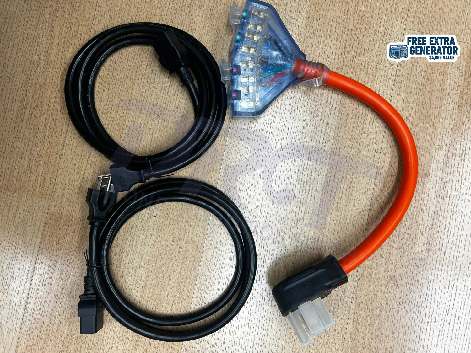 DJI Agras T30/T40/T25/T50 14-50 (50amp) to 125v (20amp) adapter - Accessories
