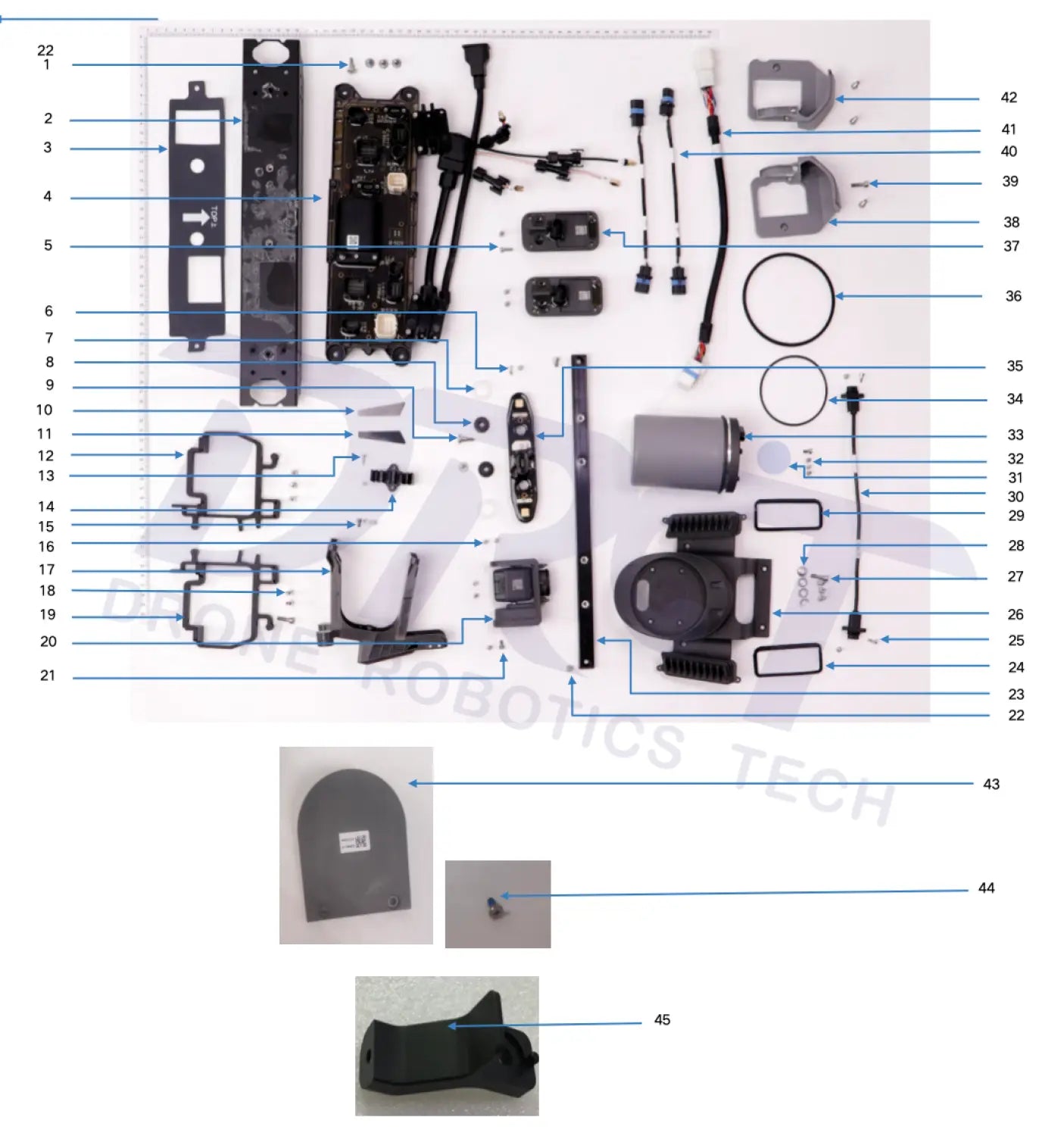 DJI Agras T40 Front Frame kit