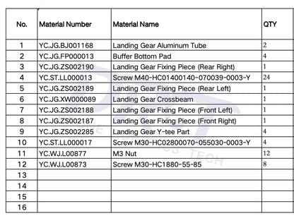 T40 Landing Gear kit2