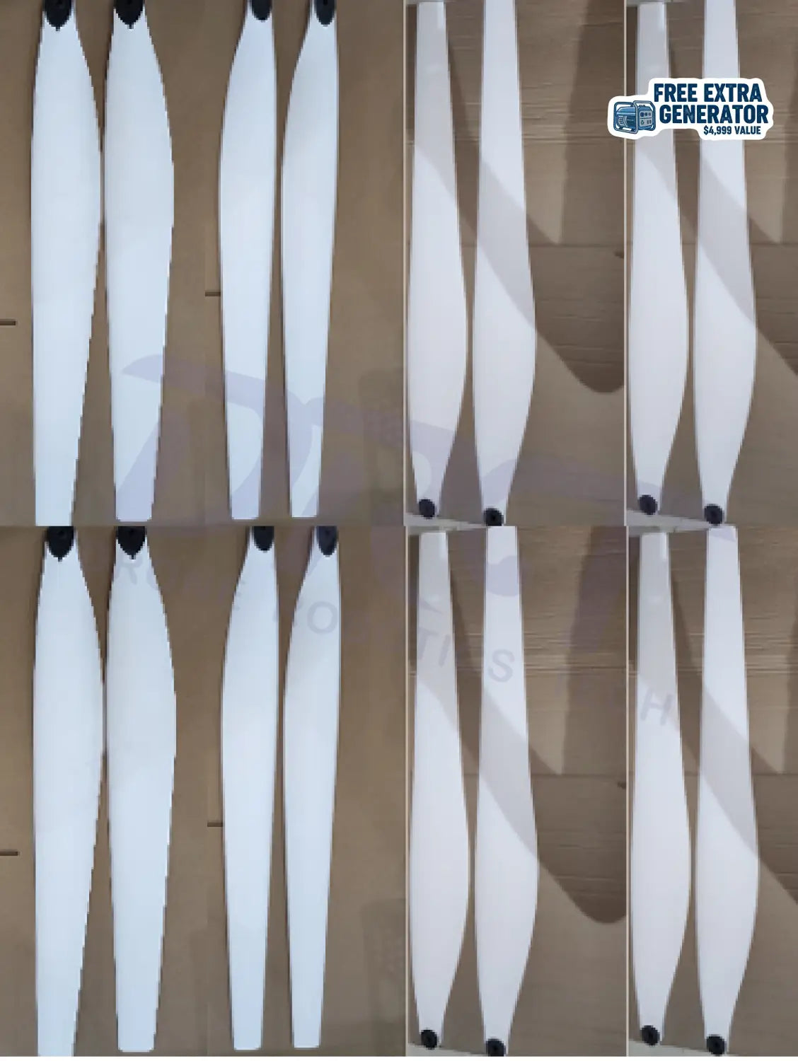 DJI Agras T50 Full Set Propeller White (8 Pairs)